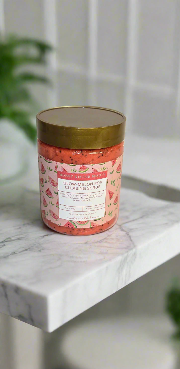 GLOW-MELON POP CLEANSING SCRUB