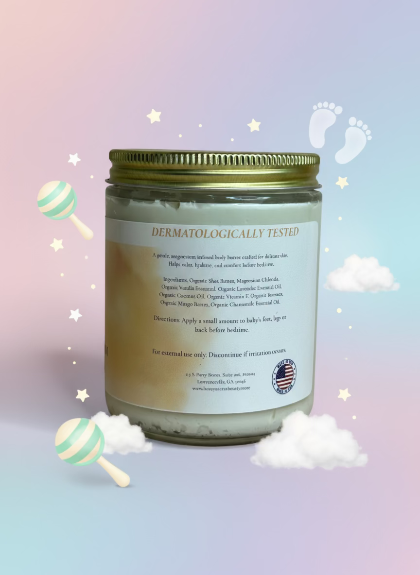 BABY MAGNESIUM DREAM BUTTER  8oz
